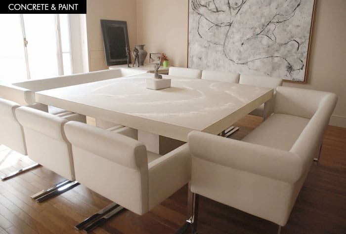 Table Concrete & Paint Taporo